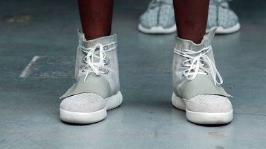 Yeezy, West’s sneaker and apparel business with Adidas AG and Gap Inc., is valued at $3.2bn (£2.2bn) to $4.7bn (£3.4bn). Pic: FASHION SOCIETY